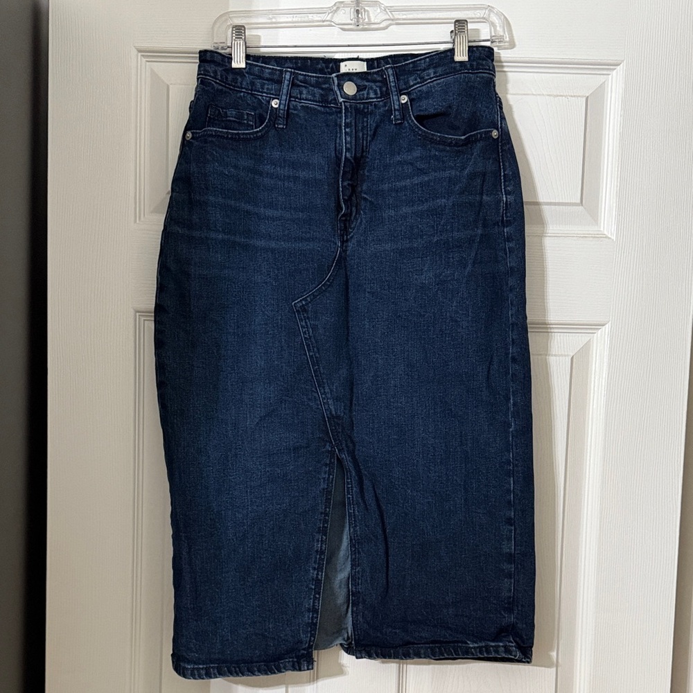 A New Day Deep Blue Denim Skirt
